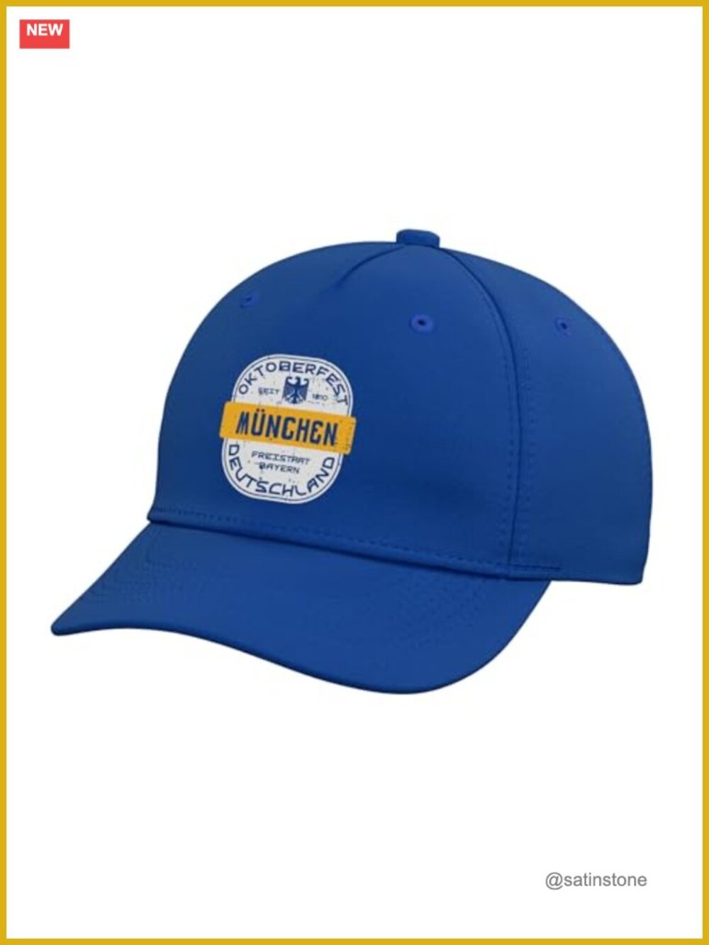 Oktoberfest German Costume Adjustable Baseball Hat